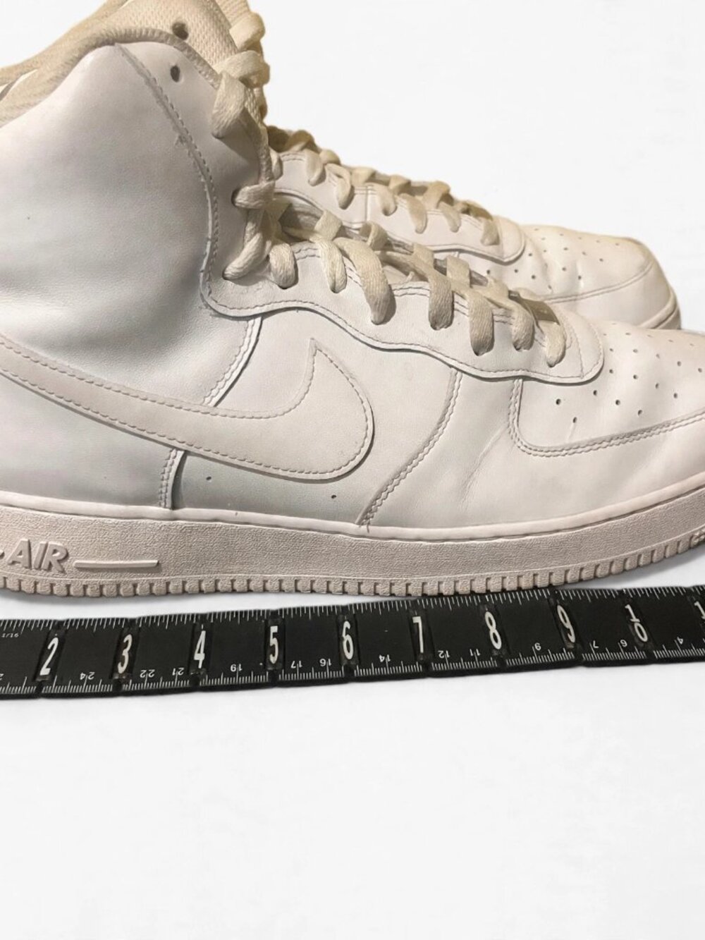 Nike Air Force 1 High '07 Triple White Men's Size 15